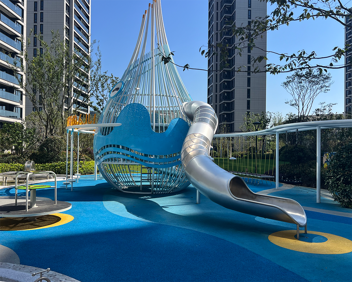 Latest company case about EPDM Playground Project in Lanxiang Garden, Yuyao, China