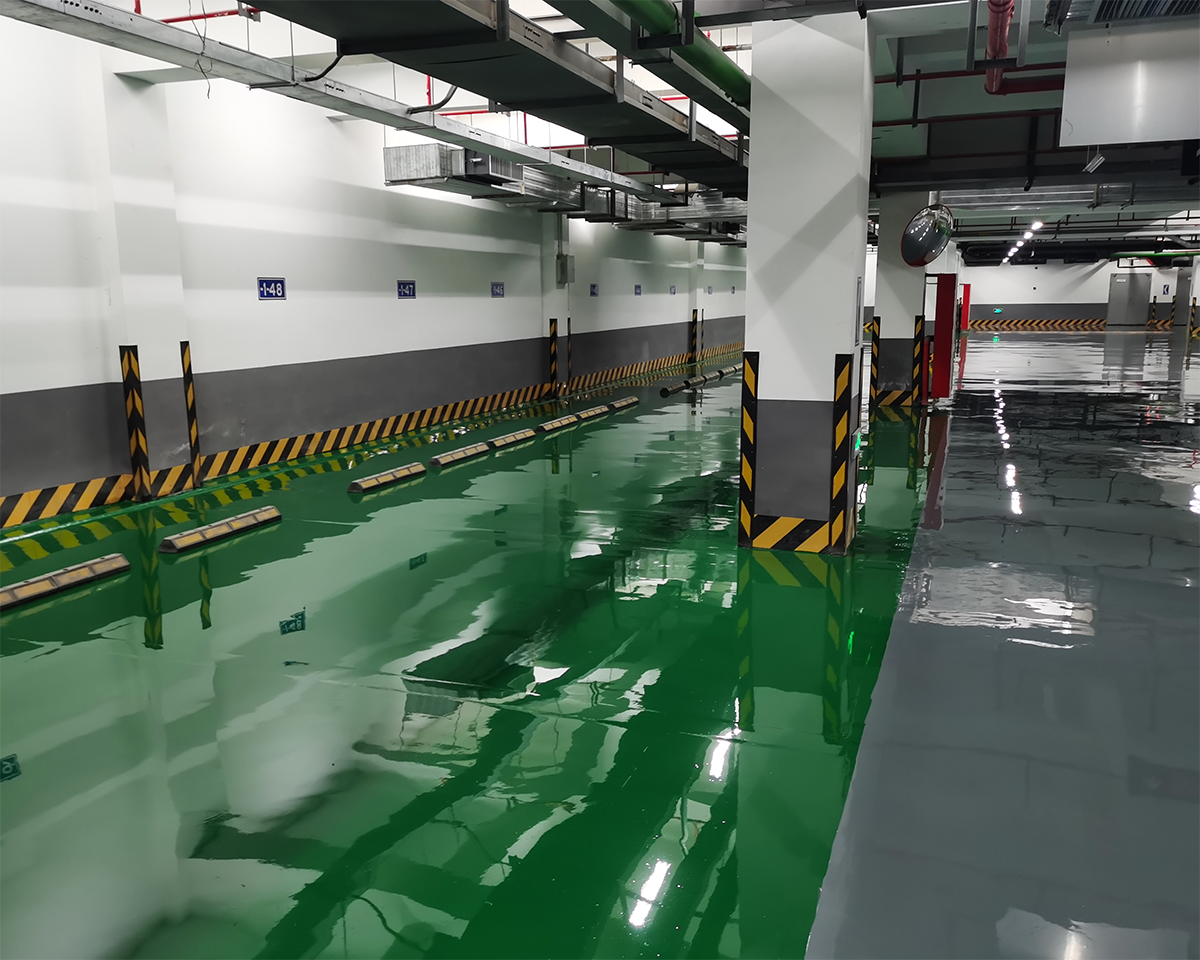Latest company case about Industrial Epoxy Self-Leveling Floor Project in Ningbo, China